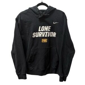 PUBG Lone Survivor x Nike‎ Hoodie Size Medium Black Graphic